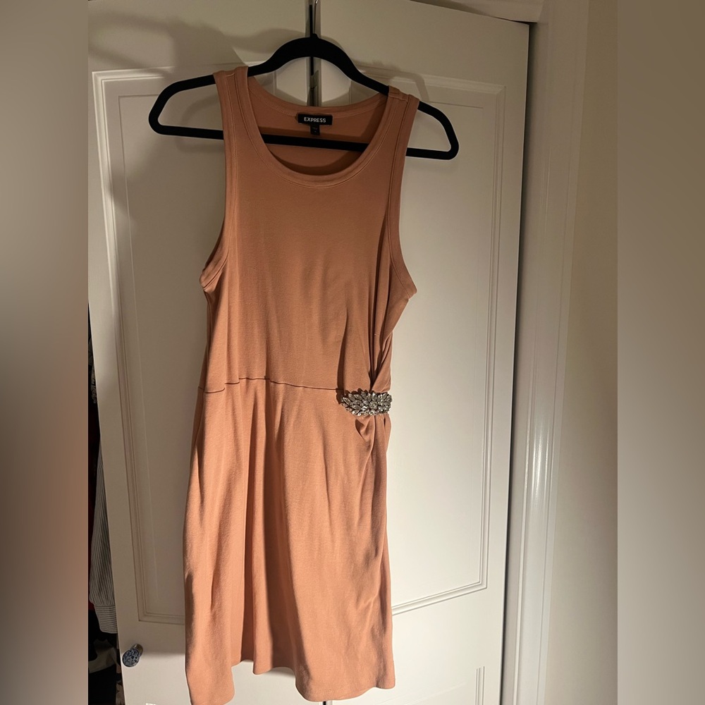 Express dress with rhinestone detail